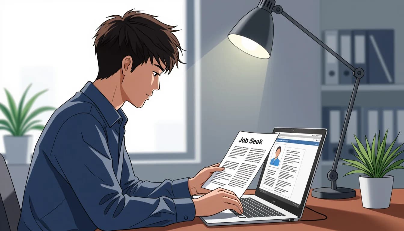 ブラック企業を見抜く！求人票の危険な表現・ワード - illustration for 転職サイトの求人票の読み方と注意すべきポイント