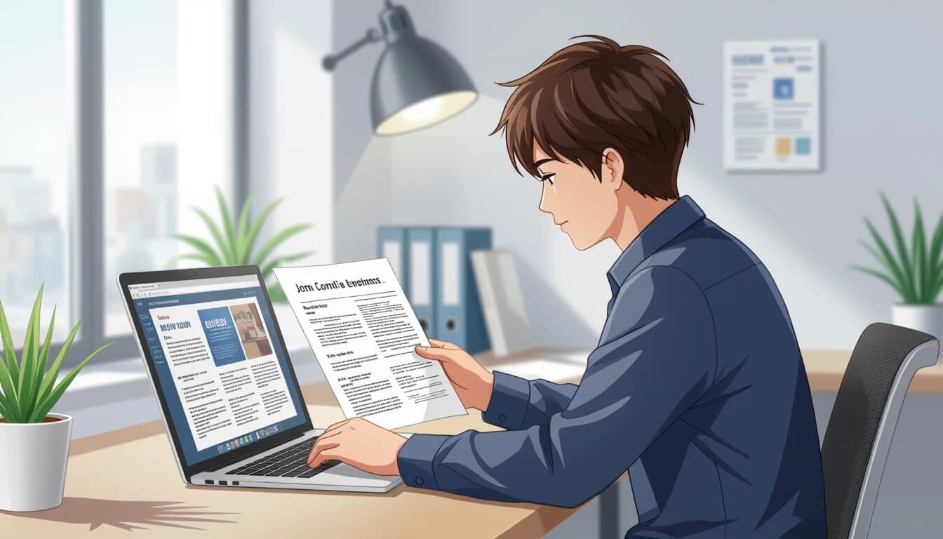 医療・介護・福祉職の求人票を読む際の特別なポイント - illustration for 転職サイトの求人票の読み方と注意すべきポイント