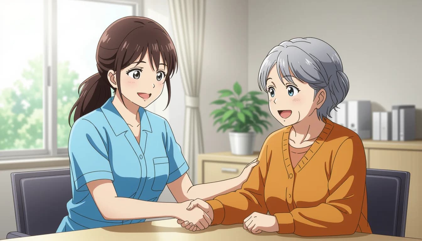 介護ワーカーの良い評判・口コミ【メリット】 - illustration for 介護ワーカーの評判・口コミと転職成功のコツ