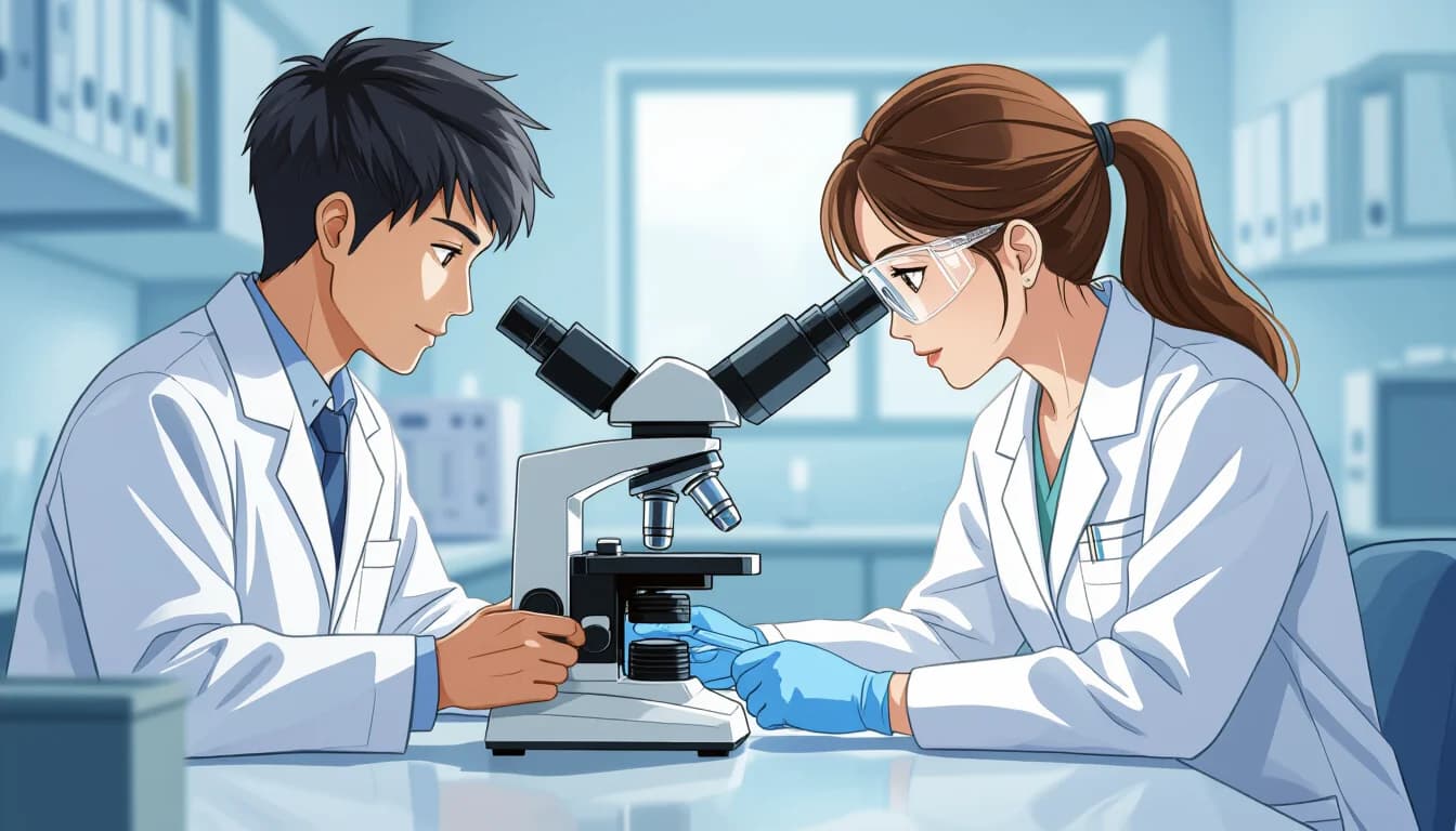 転職先の選び方：失敗しないための5つのポイント - illustration for 臨床検査技師の転職先おすすめ【病院・検査センター・企業】