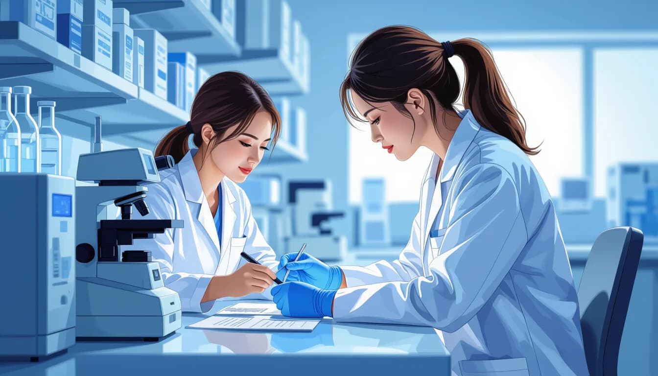 臨床検査技師が転職を成功させるためのポイント - illustration for 臨床検査技師が転職を考える理由と市場動向