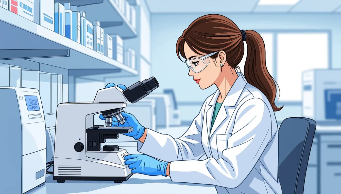 遺伝子検査・ゲノム医療時代のキャリア展望 - illustration for 臨床検査技師の将来性とPCR・遺伝子検査時代のキャリア