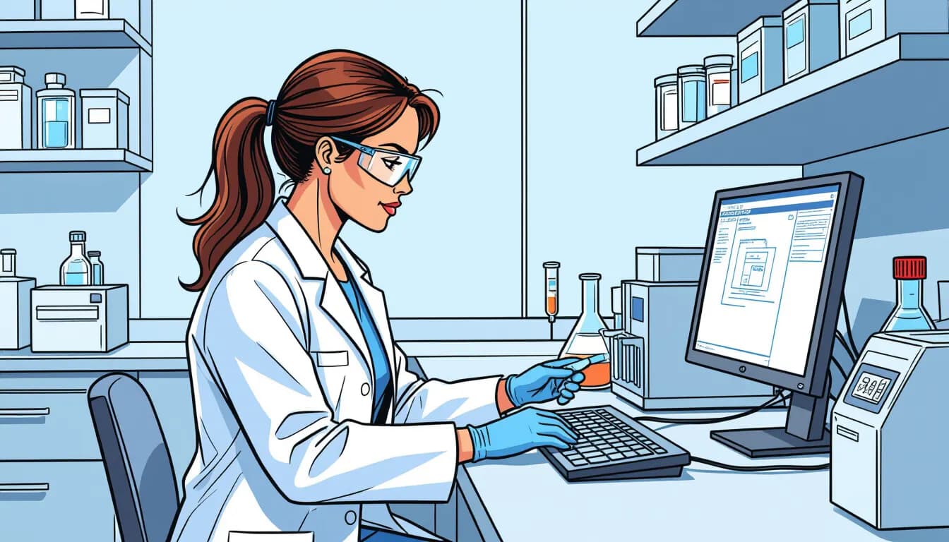 臨床検査技師の転職活動を成功させるポイント - illustration for 臨床検査技師の面接対策と志望動機の書き方