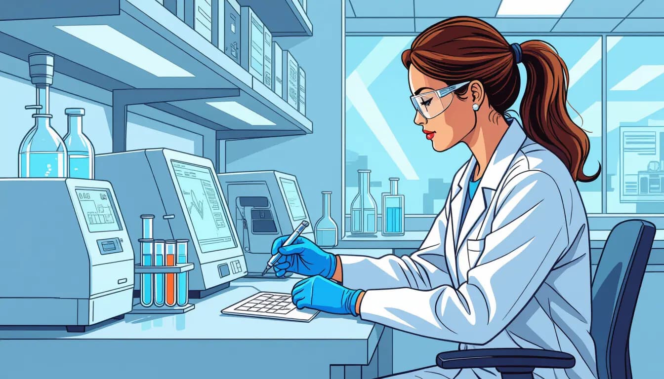 検査センター勤務のメリット - illustration for 臨床検査技師の検査センター・ラボでの働き方