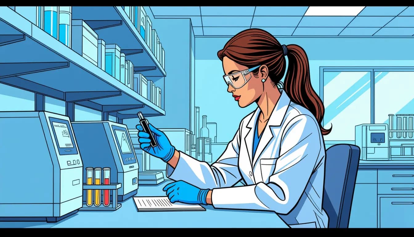 検査センター勤務のデメリット・注意点 - illustration for 臨床検査技師の検査センター・ラボでの働き方