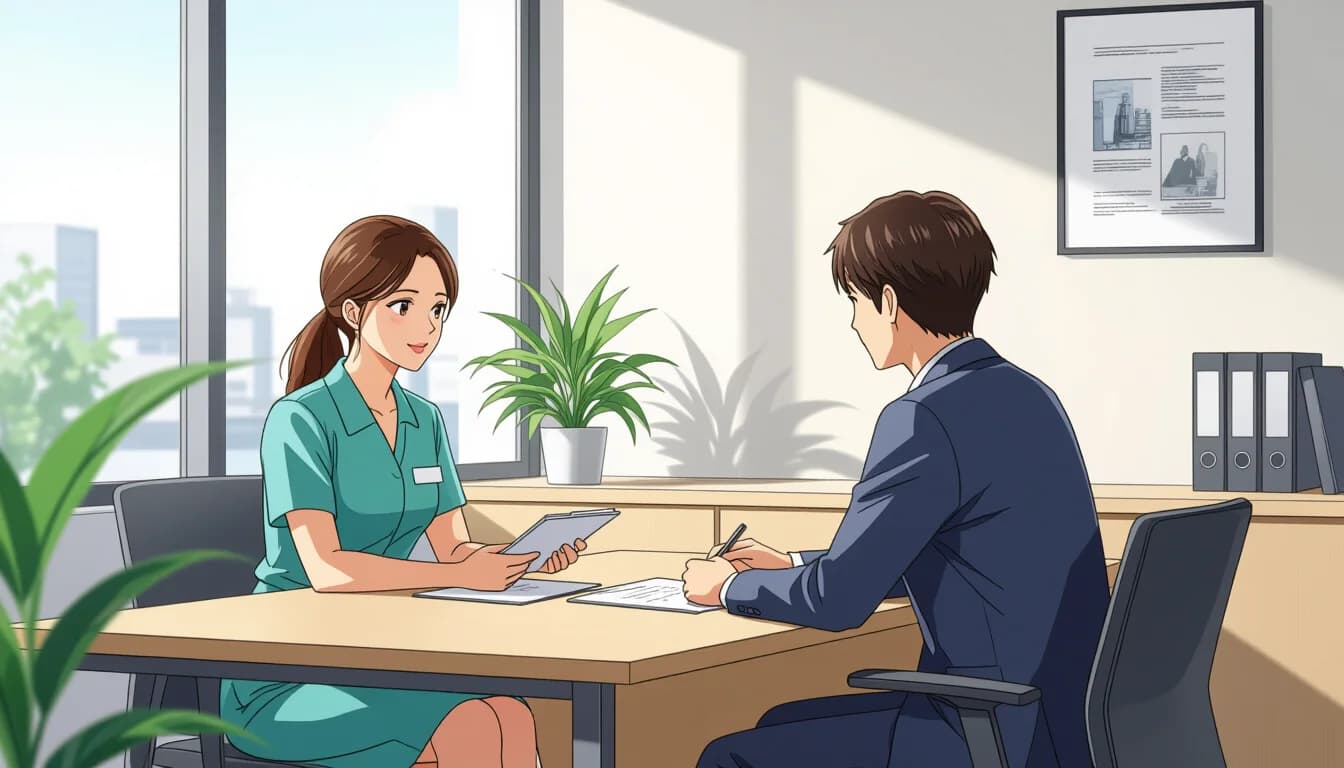 サポート内容｜担当エージェントによる手厚いフォロー - illustration for レバウェル介護（旧きらケア）の評判と特徴