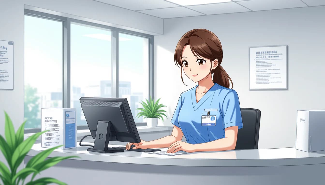 転職先の年収比較と選び方のポイント - illustration for 医療事務の転職先おすすめ【病院・クリニック・企業】