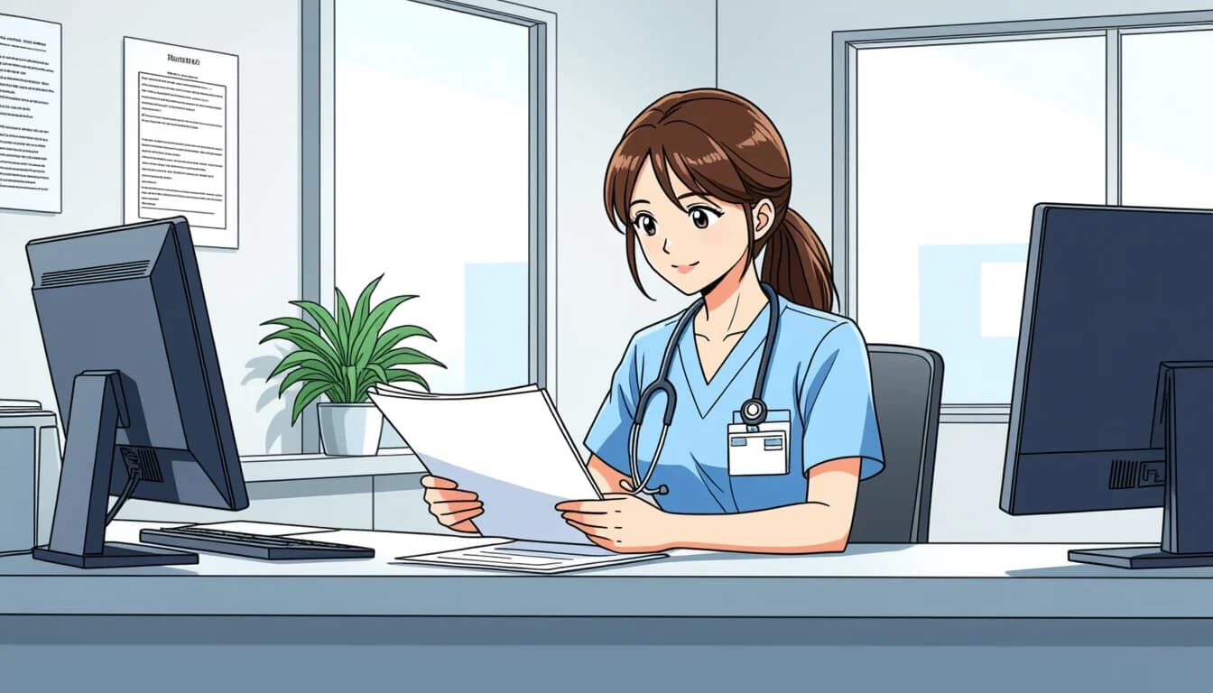 資格取得後のキャリアパス - illustration for 医療事務資格の種類と選び方【おすすめ比較】