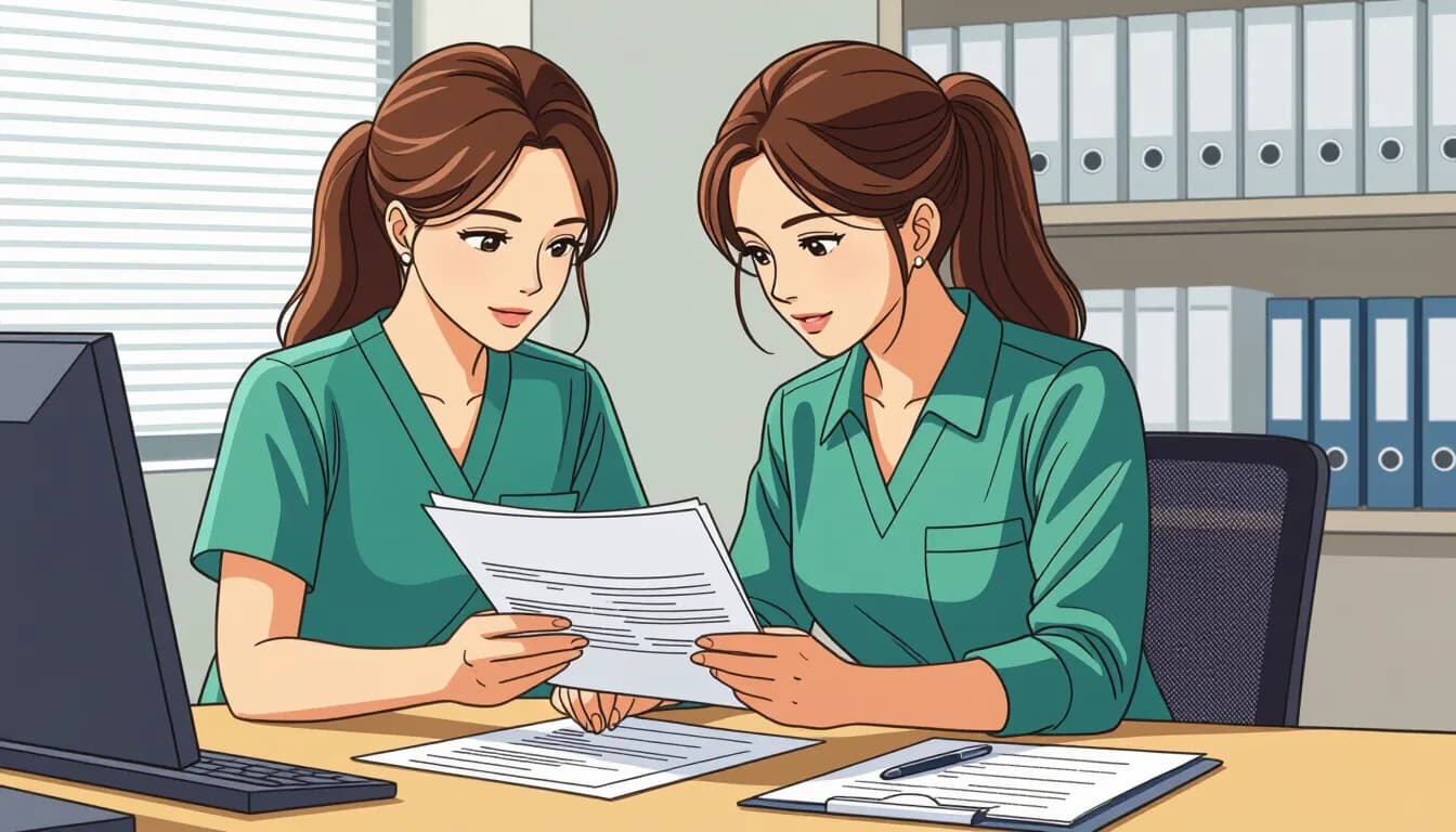 転職市場でのレセプトスキルの評価 - illustration for 医療事務のレセプト業務の基礎知識と転職での評価