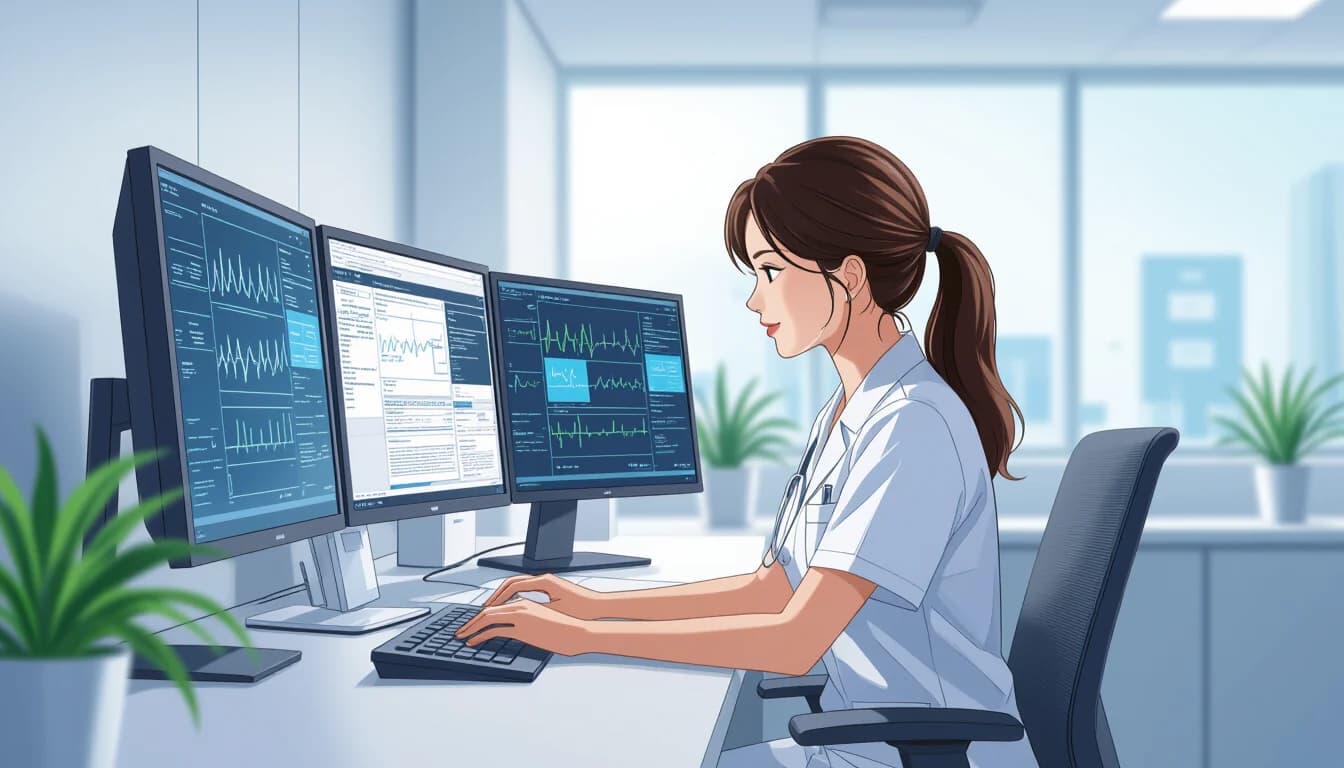 オンライン診療時代に医療事務が身につけるべきスキル - illustration for 医療事務の将来性とオンライン診療時代の変化