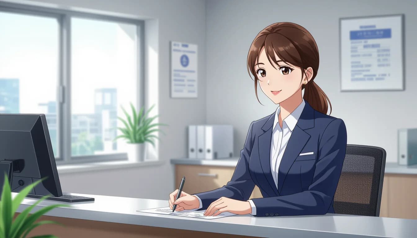 医療事務の面接での服装マナー【男女別】 - illustration for 医療事務の面接対策【よくある質問と服装マナー】