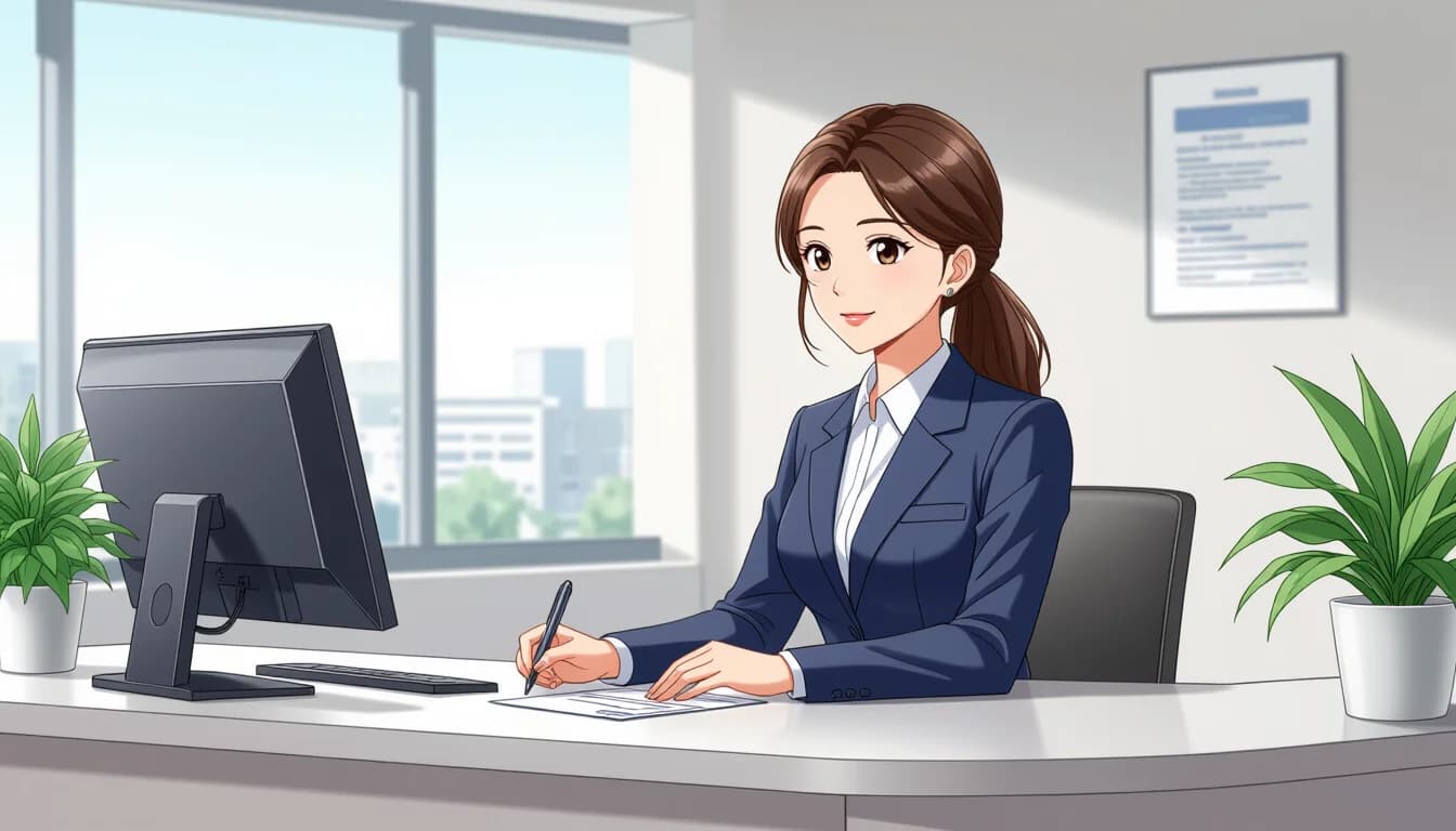 医療事務の面接で失敗しないための注意点 - illustration for 医療事務の面接対策【よくある質問と服装マナー】