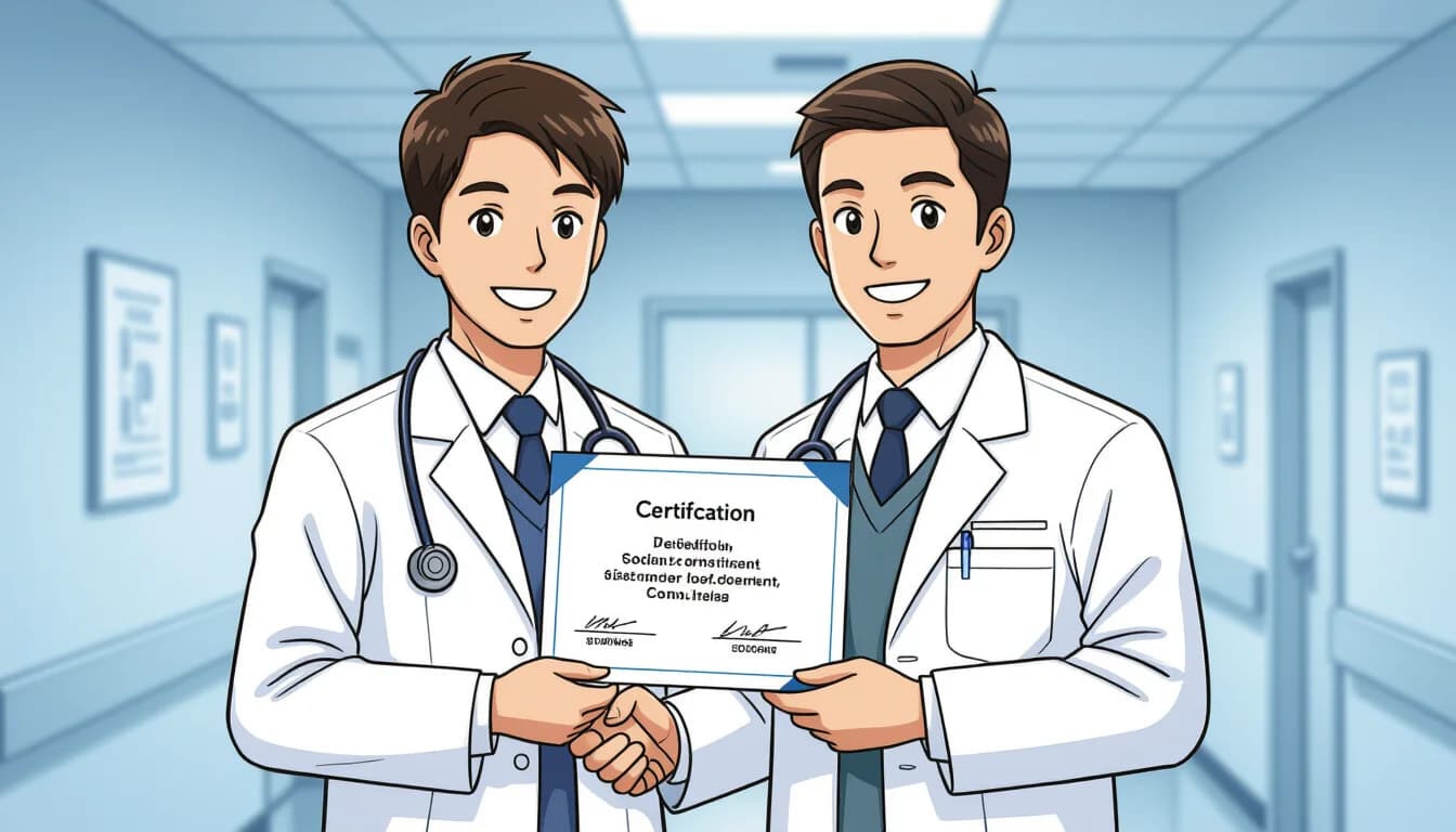 専門医資格取得のメリット - illustration for 専門医資格の取得とキャリアへの活かし方