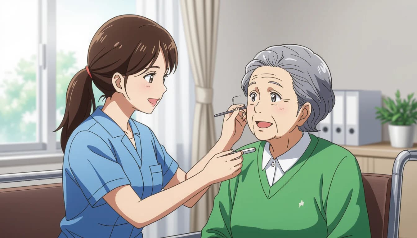 最初の1週間で覚えるべきこと - illustration for 未経験者の介護職初日から1ヶ月の乗り越え方