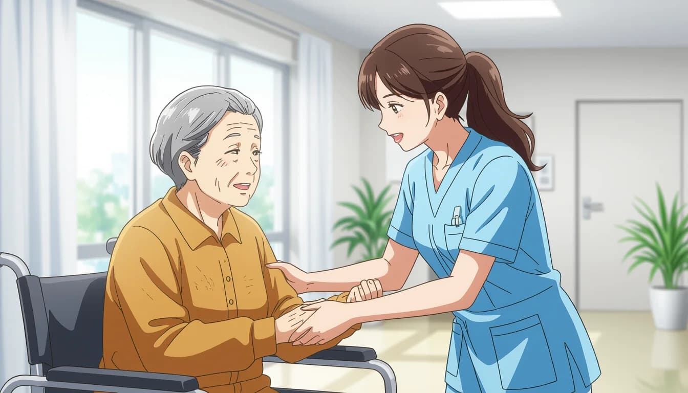 STEP 4：転職活動の流れと面接対策 - illustration for 未経験から介護職に転職するための完全ロードマップ