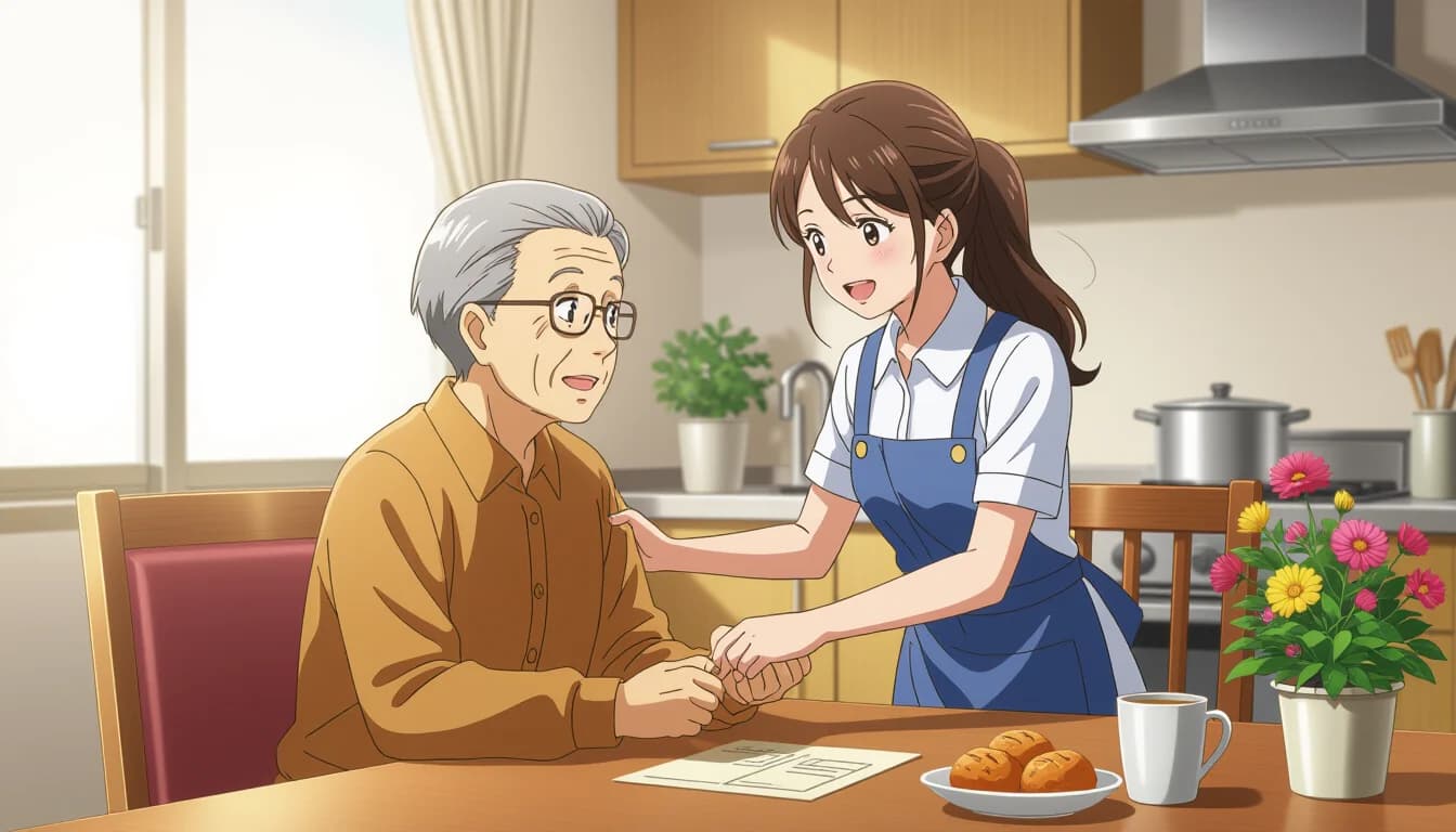 訪問介護ヘルパーに向いている人・向いていない人 - illustration for 未経験から訪問介護ヘルパーになる方法