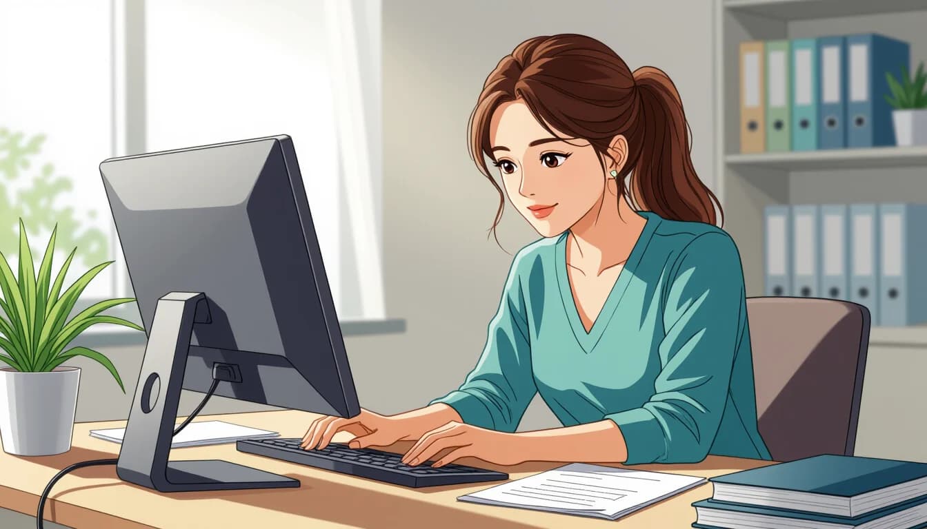 独学・通信講座・通学の勉強方法比較 - illustration for 未経験から医療事務に転職する方法と勉強法