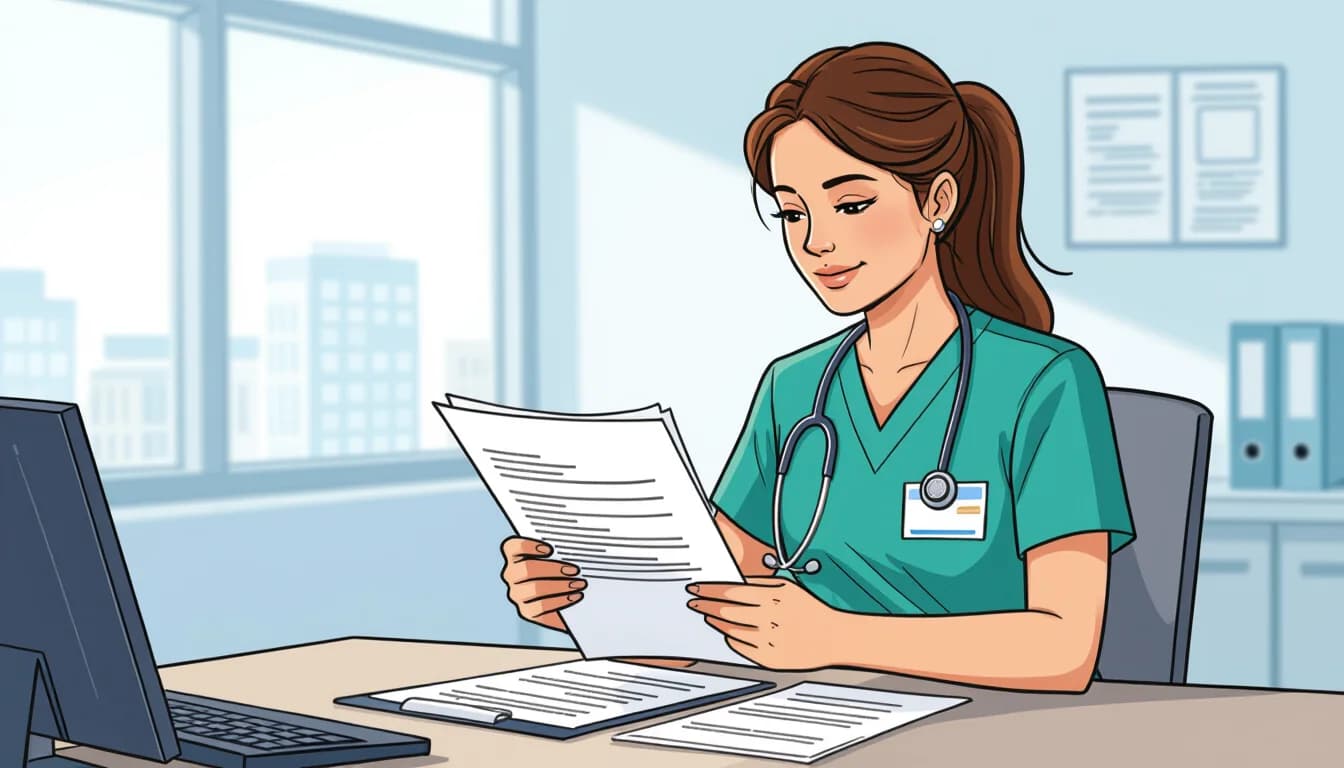 2. 情報収集を徹底する - illustration for 看護師の転職で失敗しないための7つの注意点