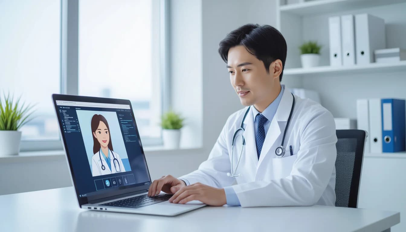 日本のオンライン診療市場の現状と規模 - illustration for オンライン診療・遠隔医療の現状と今後のキャリア