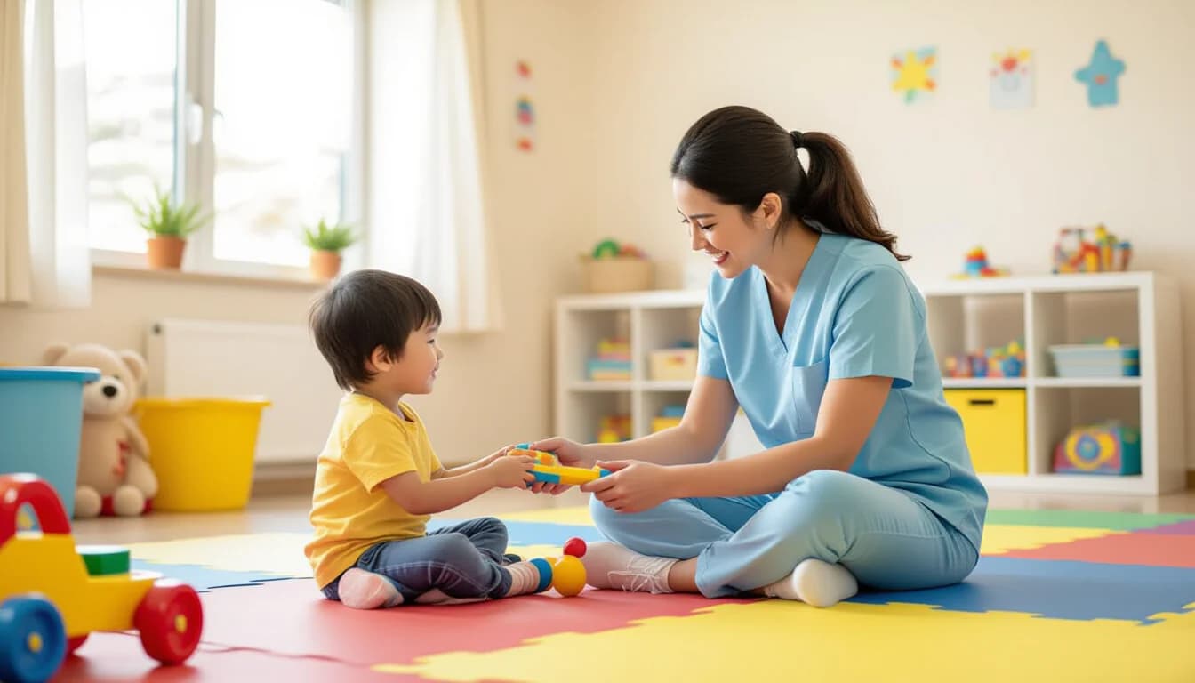 小児分野の作業療法士とは？仕事内容と役割 - illustration for 作業療法士の小児分野への転職ガイド