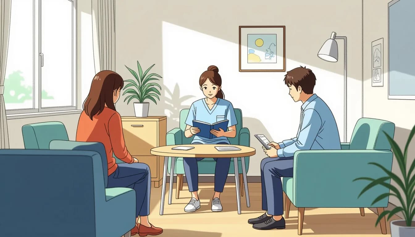 精神科に転職する際のポイントと注意点 - illustration for 作業療法士の精神科領域での転職と働き方