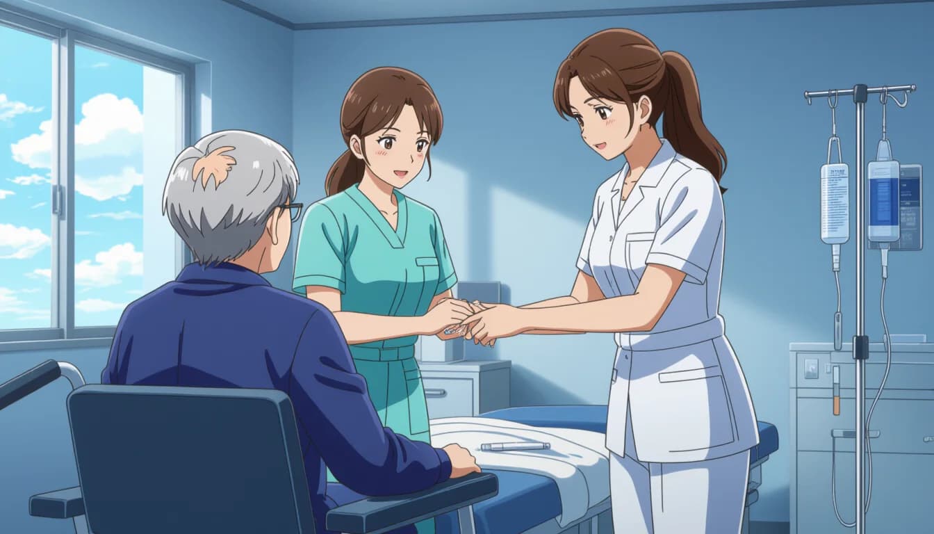 理学療法士の将来性と年収見通し - illustration for 理学療法士の年収・給料相場と収入アップの方法