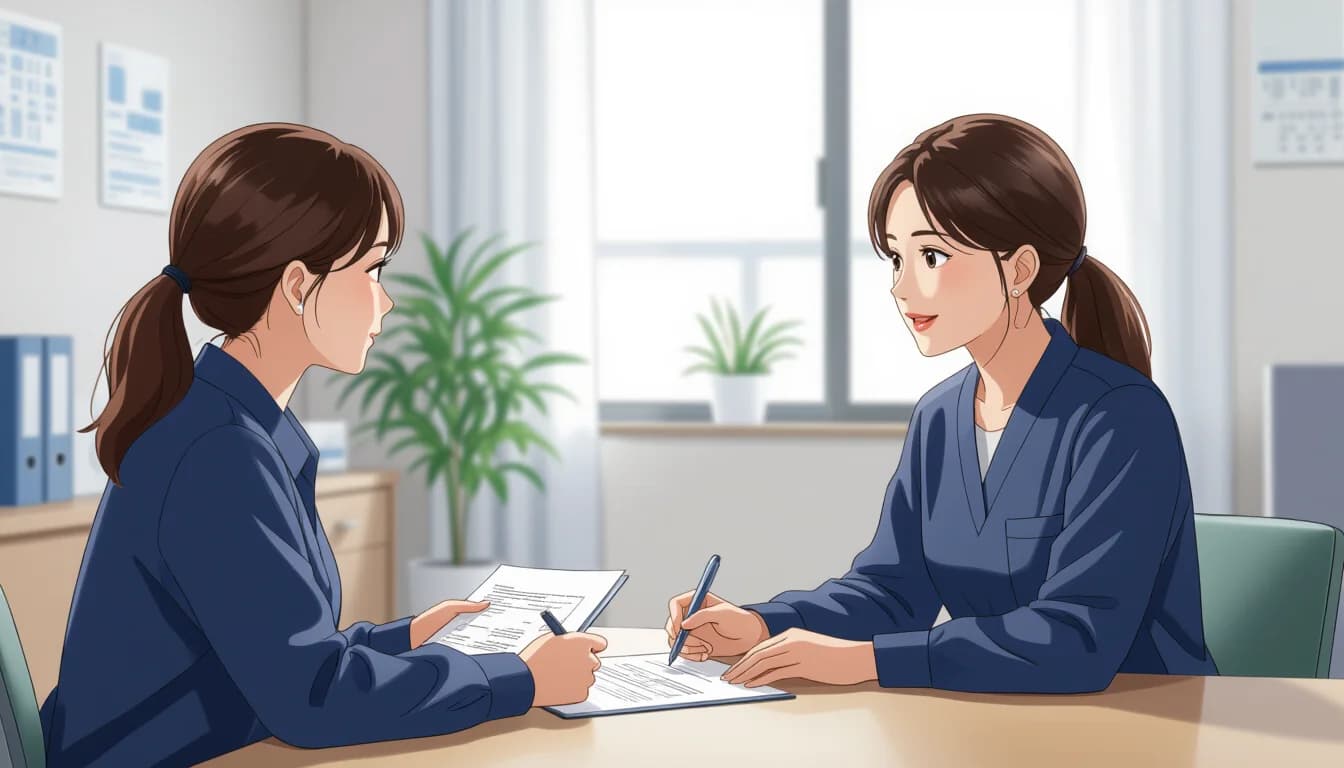 精神保健福祉士の面接で重視されること - illustration for 精神保健福祉士の面接対策と志望動機の例文