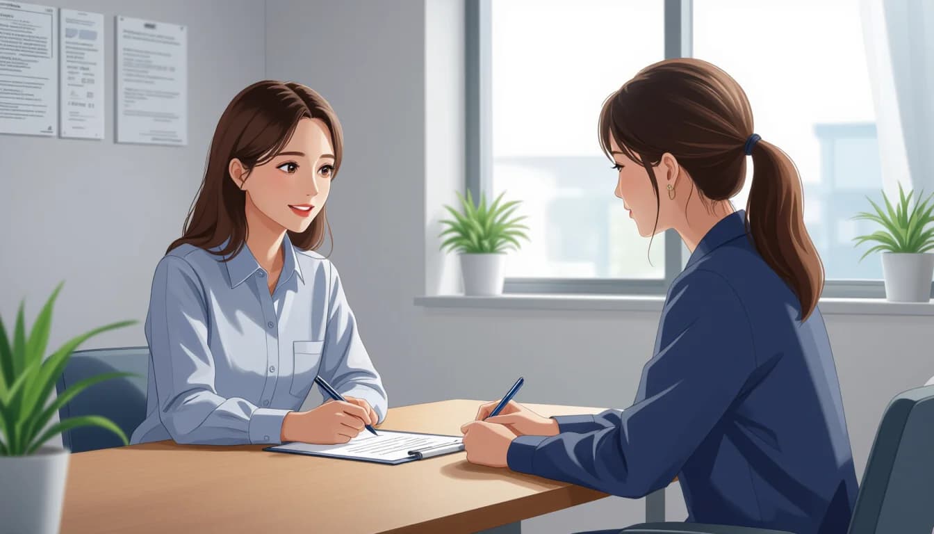 【シチュエーション別】志望動機の例文 - illustration for 精神保健福祉士の面接対策と志望動機の例文