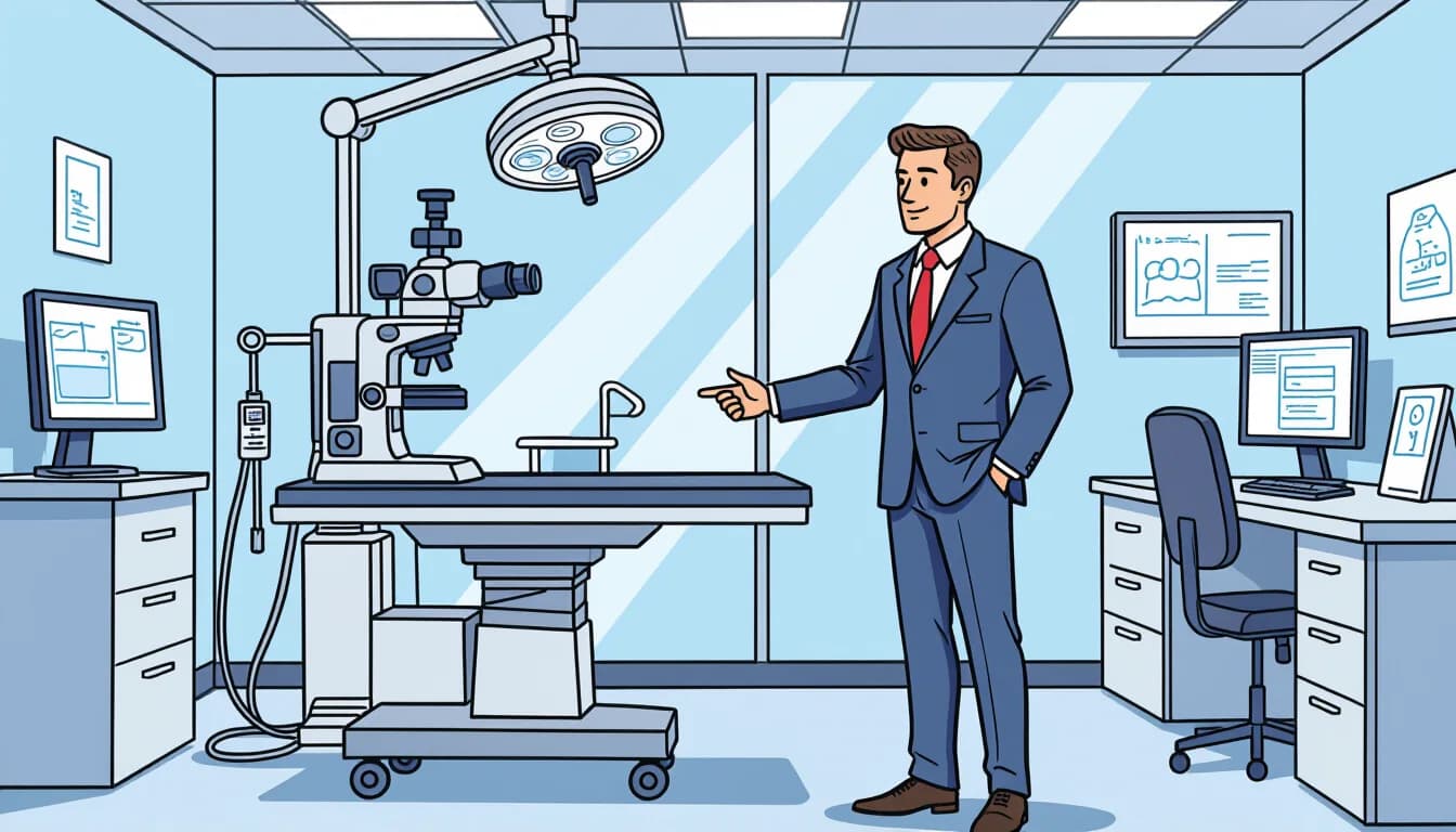 企業選びの重要ポイントと注意点 - illustration for 理学療法士から一般企業への転職【医療機器・IT】