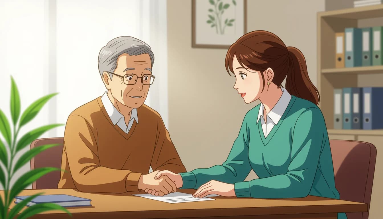 おすすめ転職サイト・エージェントの選び方 - illustration for 社会福祉士の転職完全ガイド