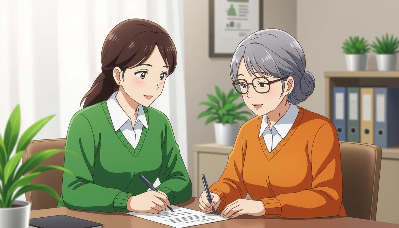 社会福祉士の転職を成功させる5つのコツ - illustration for 社会福祉士の転職完全ガイド