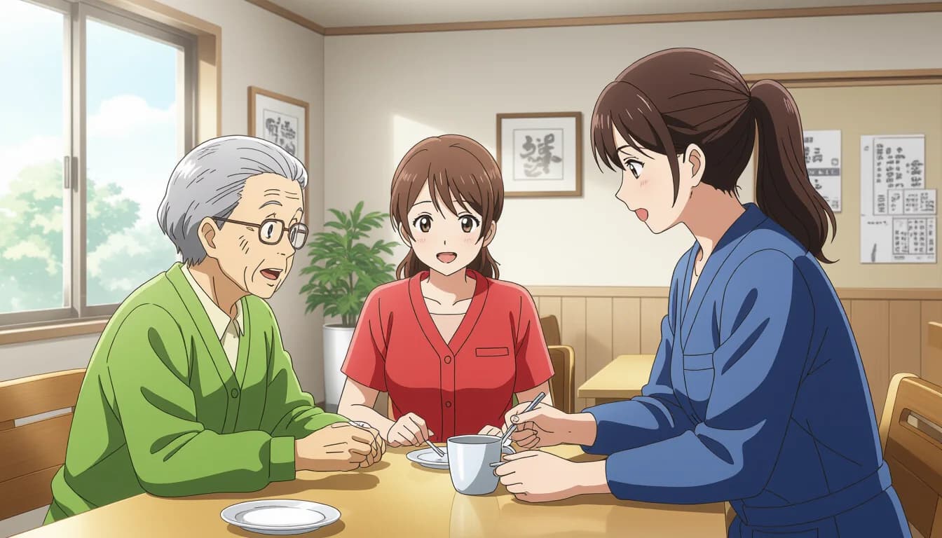 特養の給与・年収・待遇 - illustration for 特別養護老人ホーム（特養）で働く仕事内容と待遇