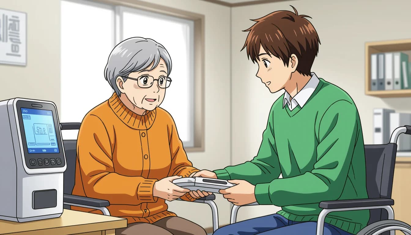 福祉用具専門相談員（アドバイザー）とは - illustration for 福祉用具の最新トレンドとアドバイザーキャリア