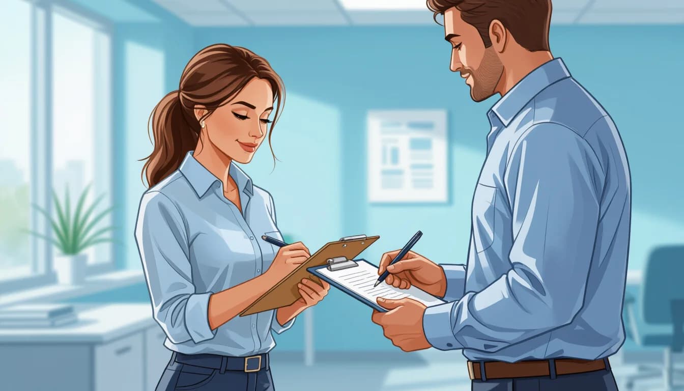 職場見学のマナー｜服装・持ち物・当日の行動 - illustration for 職場見学のマナーとチェックすべきポイント