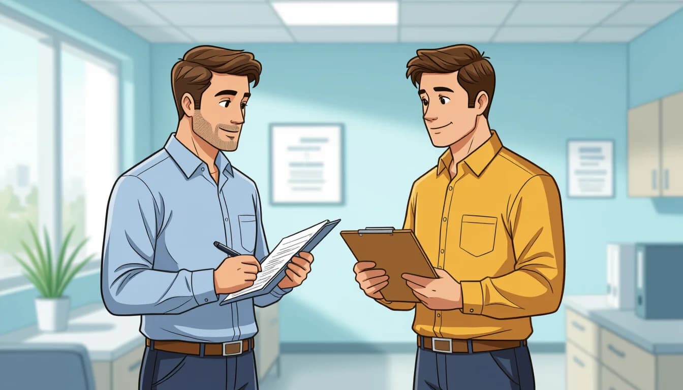 職場見学での質問術｜好印象を与えながら情報を引き出す - illustration for 職場見学のマナーとチェックすべきポイント