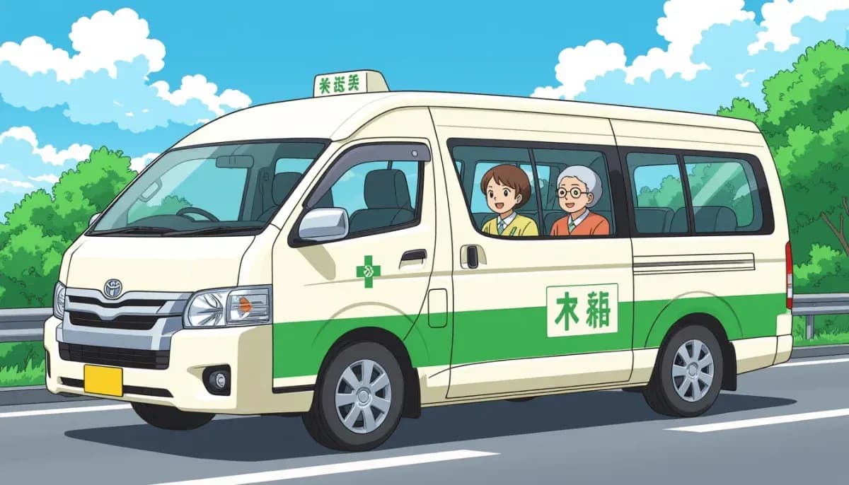 介護タクシー・福祉タクシーの開業方法と収入