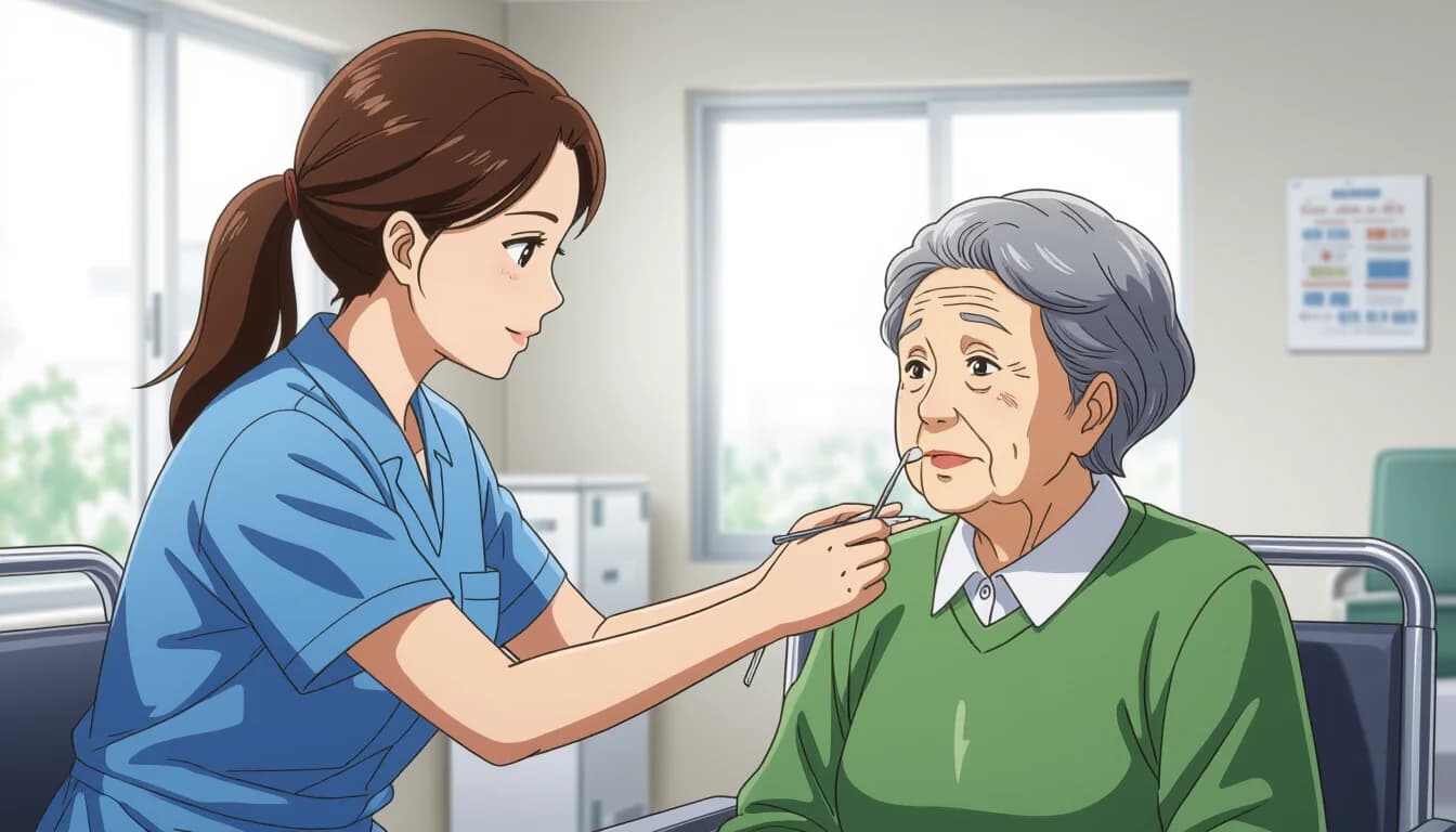 50代から介護職を始めるために必要な資格 - illustration for 50代未経験から介護・福祉の仕事を始める方法