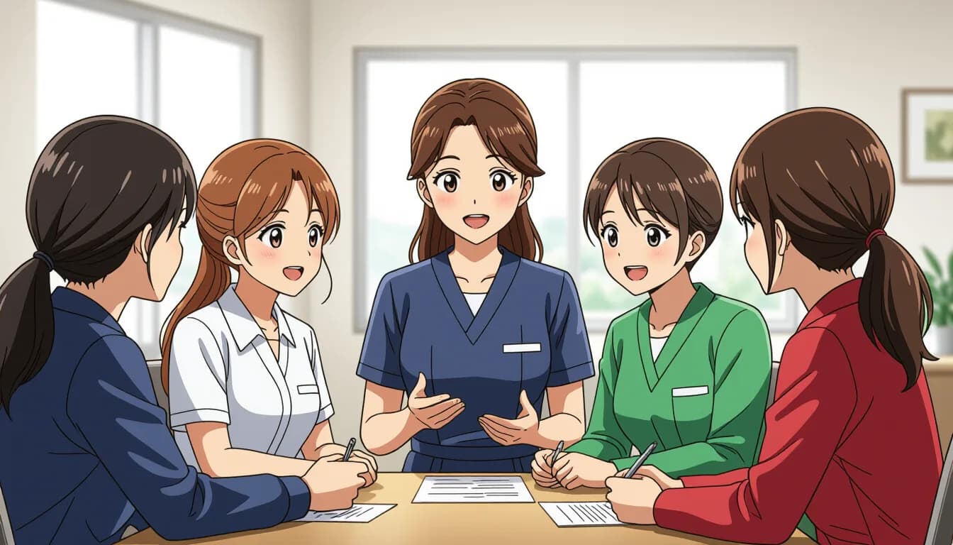 効果的な採用手法の選び方 - illustration for 介護事業所の人材採用と定着率アップの方法