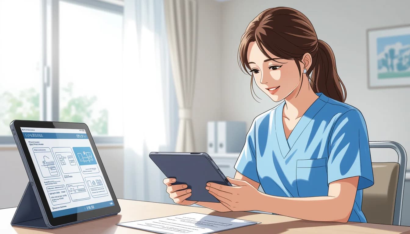 国・自治体の支援制度を活用しよう - illustration for 介護DX推進に必要なスキルと学習方法