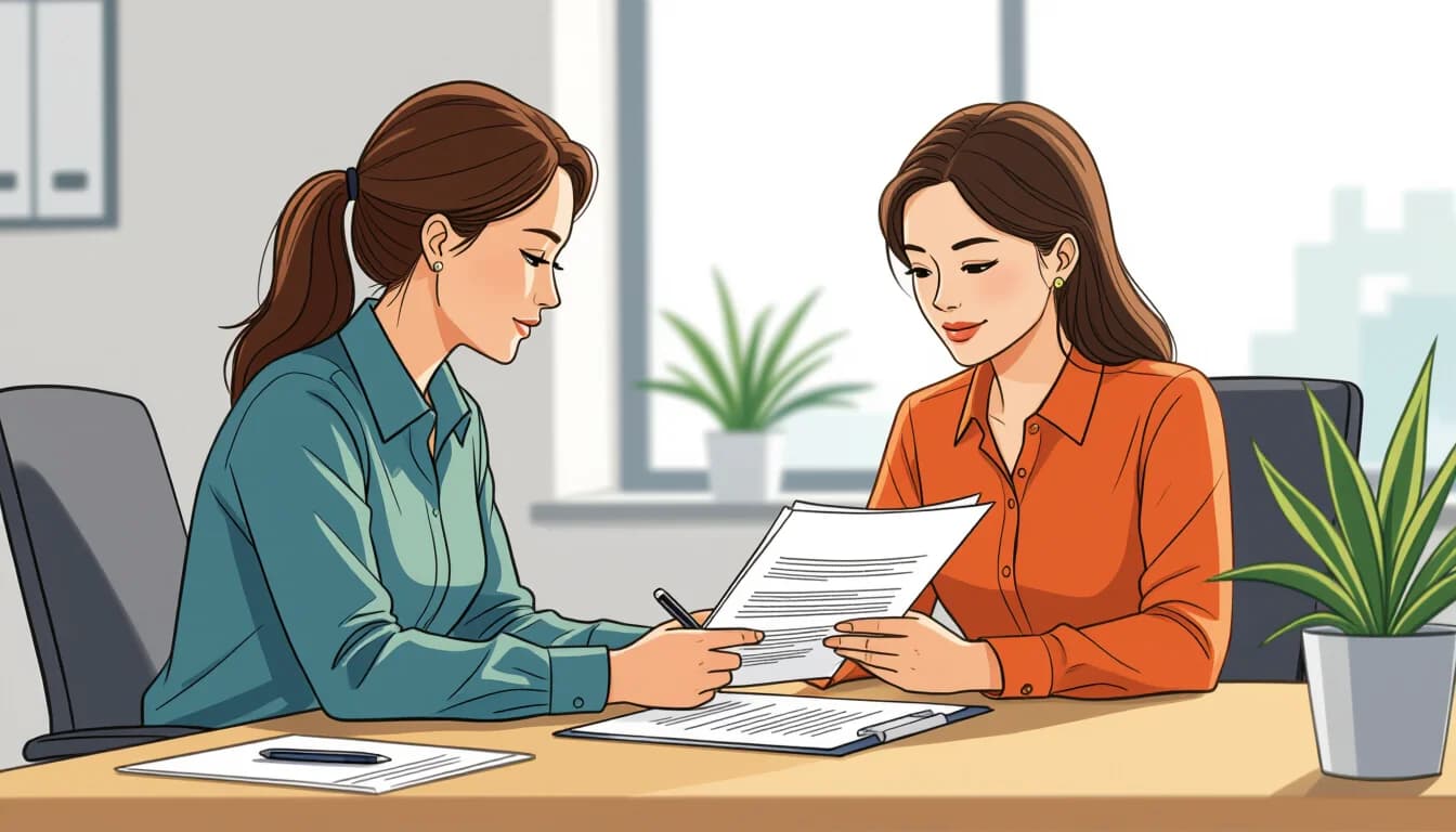 転職すべきか判断するための重要ポイント - illustration for ケアマネジャーが転職を考える理由と判断ポイント