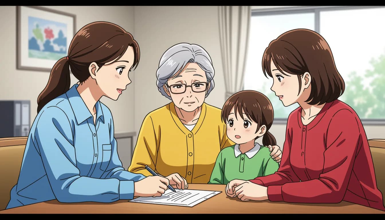 困難なケースへの対応:クレームや対立を乗り越えるコミュニケーション - illustration for ケアマネジャーの人間関係とコミュニケーション術