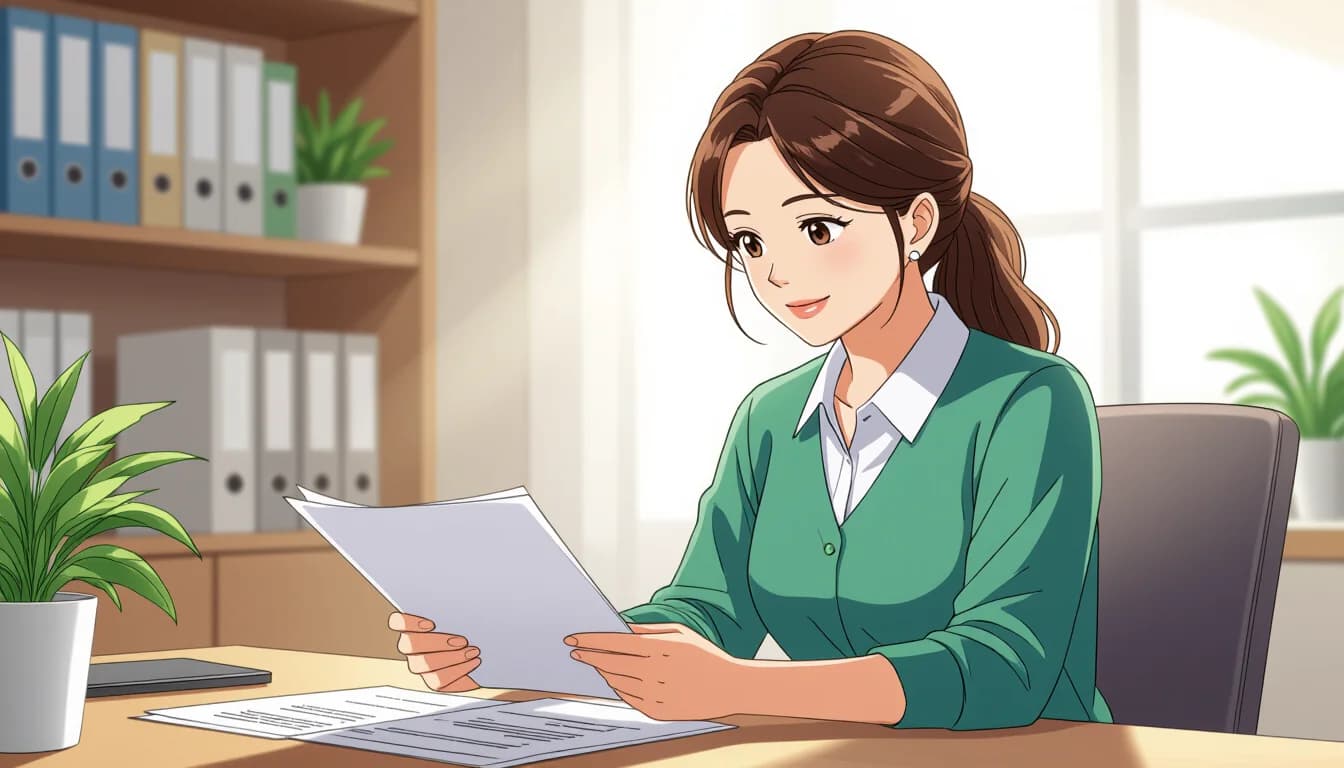 パートで働くメリット5つ - illustration for ケアマネジャーのパート・非常勤の働き方ガイド