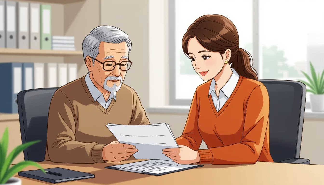 ケアマネジャーの年収アップのための具体的な方法 - illustration for ケアマネジャーの年収・給料と処遇改善の最新動向