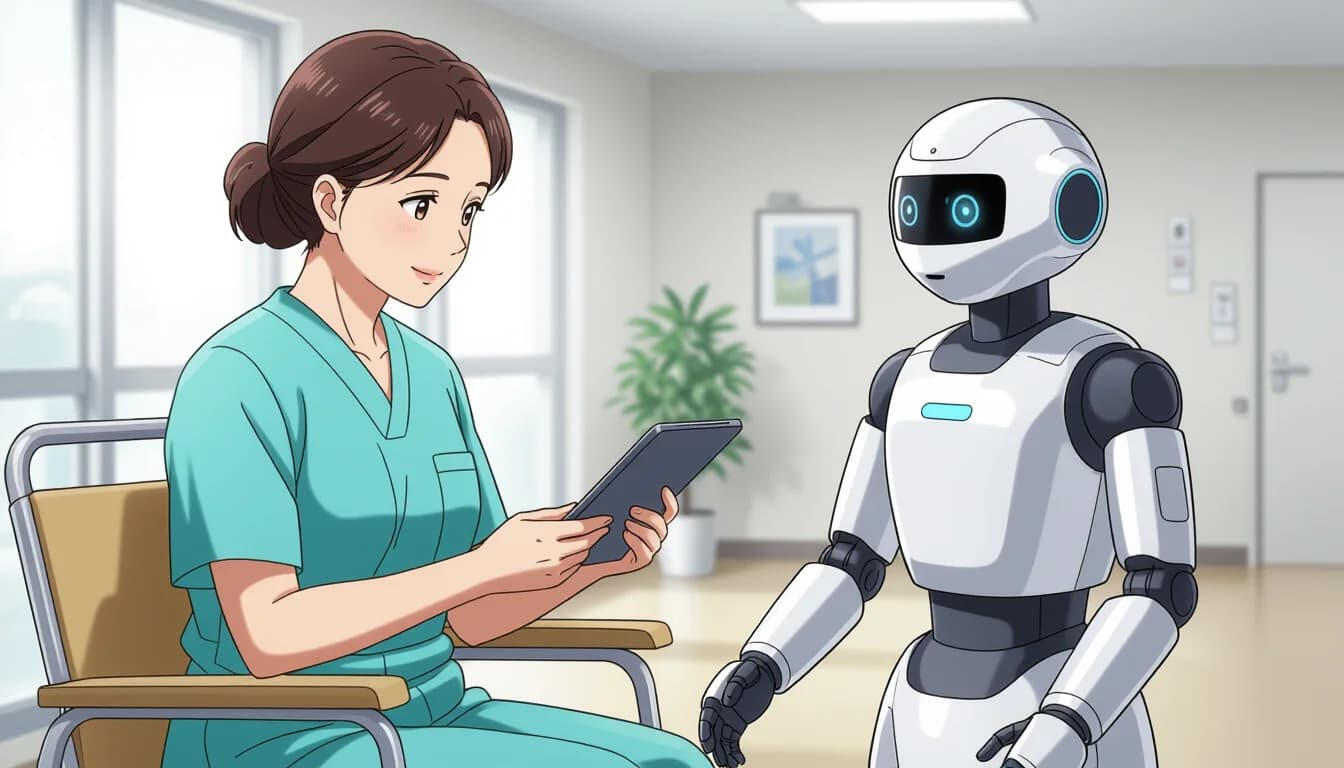 介護テクノロジー分野でキャリアアップするための方法 - illustration for 介護テクノロジー・DXと新しいキャリアの可能性