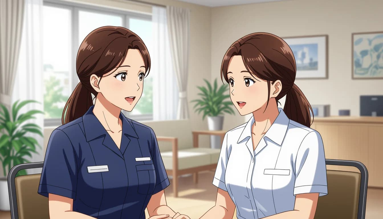 介護職の転職理由ランキングTOP5 - illustration for 介護職の転職理由ランキングと円満退職のコツ