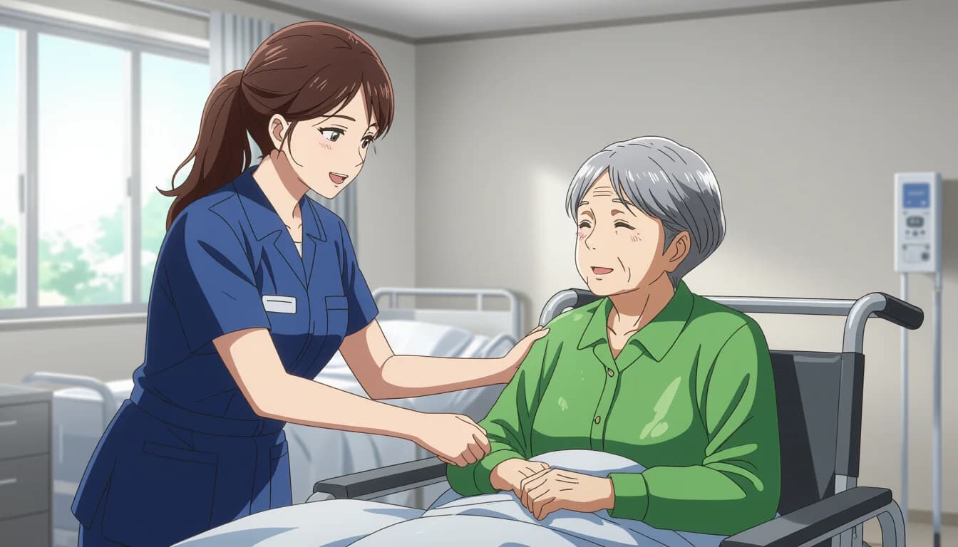 2025年問題に対する政府・業界の具体的対応策 - illustration for 介護職の将来性と2025年問題への対応策