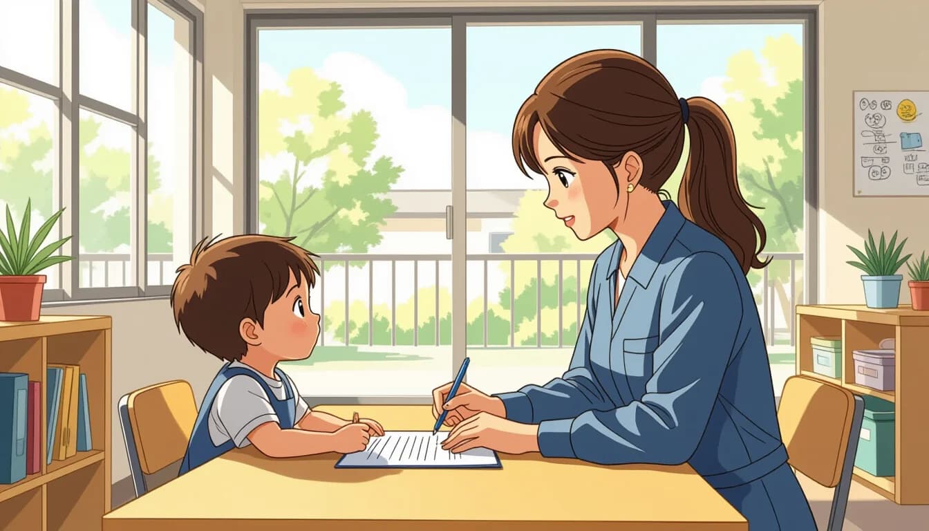 職場別の特徴比較表 - illustration for 保育士資格を活かせる保育園以外の仕事12選