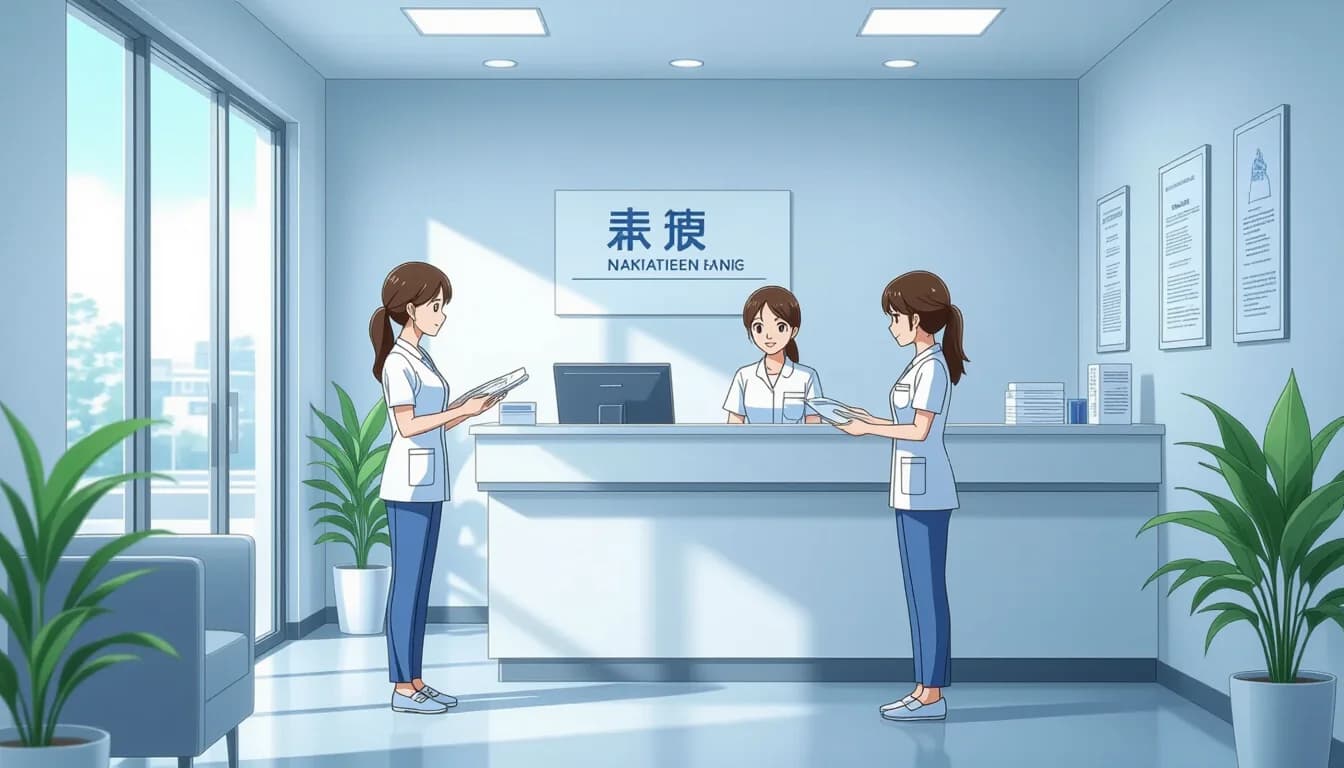 クリニック勤務の給与・年収の実態 - illustration for クリニック・診療所で働く魅力と転職方法