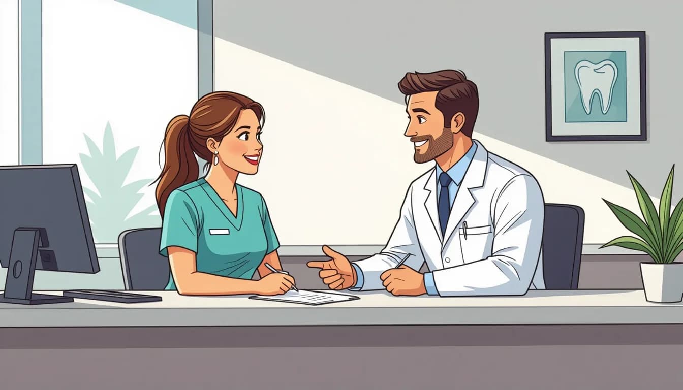 院長との人間関係でよくある悩みと問題 - illustration for 歯科衛生士の院長との関係と働きやすい医院の特徴