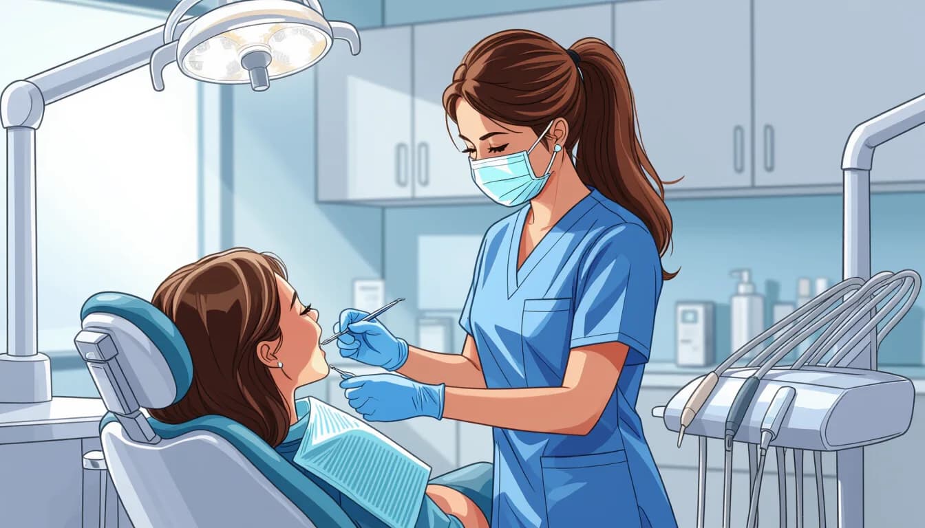 歯科衛生士の収入と待遇の実態 - illustration for 歯科衛生士の将来性と予防歯科時代のキャリア